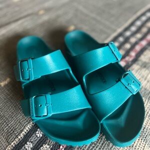 Women’s Teal Turquoise Birkenstock Sandals